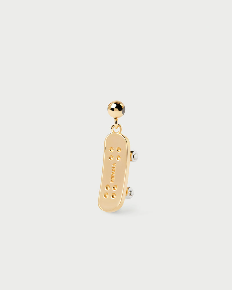 Mini skateboard charm to personalize necklace or bracelet