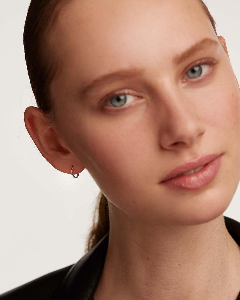 Mini Hoops Silver - 
  
    Sterling Silver
  
